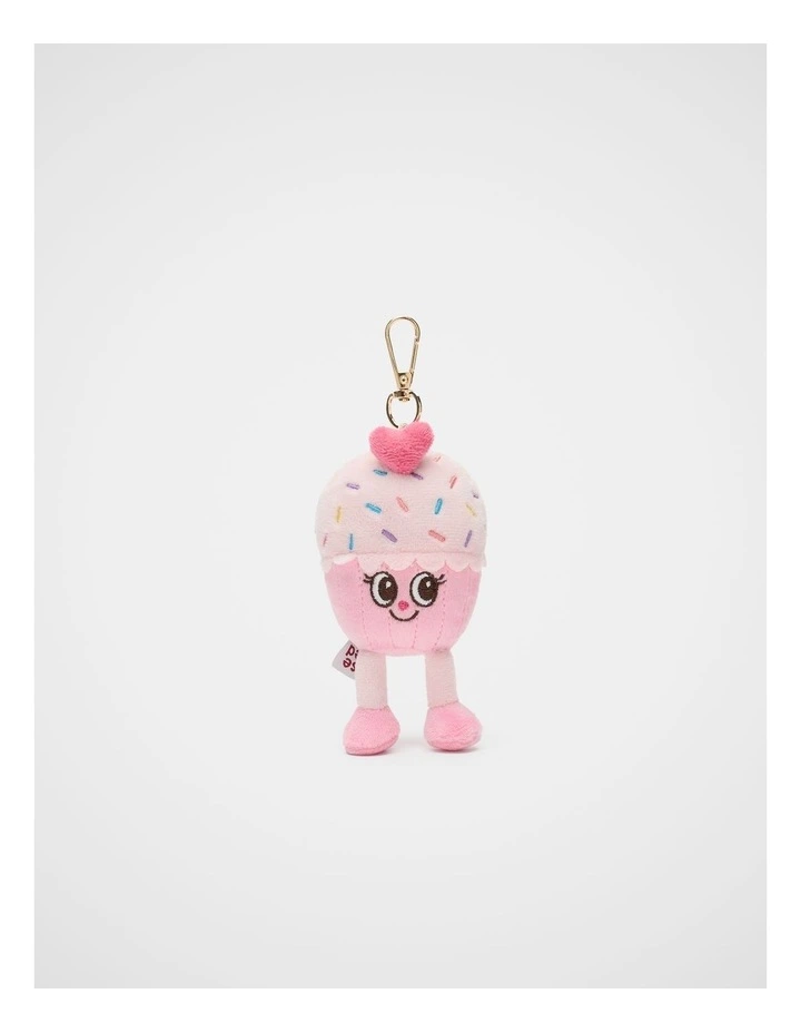 Cupcake Bag Charm in Pink image 1