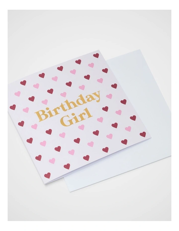 Heart Birthday Card in Multi image 2