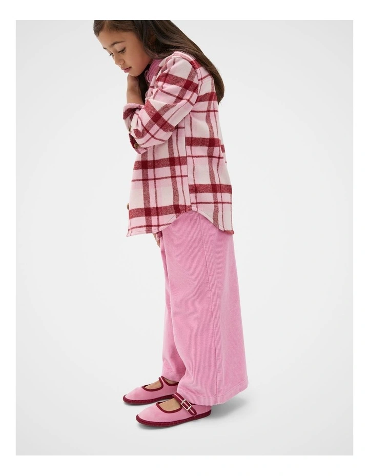 Velvet Mary Jane in Candy Pink Multi image 2