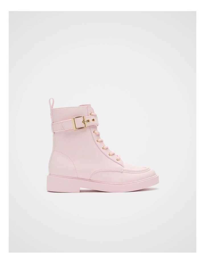 Lace Up Ankle Boot in Pink Lemonade image 1