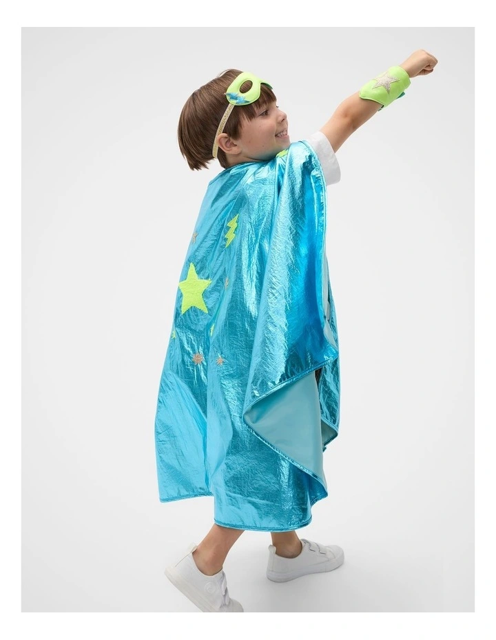 Superhero Dress Up Set in Blue Multi image 3