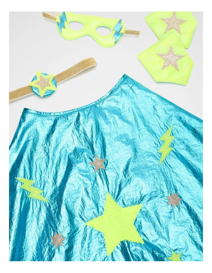 Superhero Dress Up Set in Blue Multi image 4