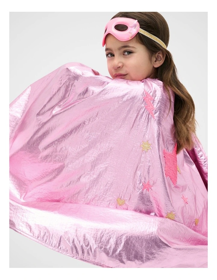 Superhero Dress Up Set in Pink Multi image 3