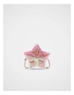 Tiny Star Confetti Bag in Pink Lemonade