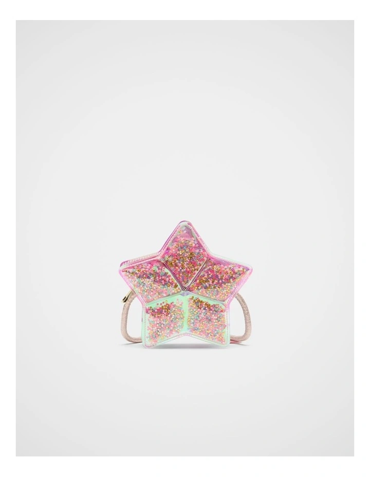 Tiny Star Confetti Bag in Pink Lemonade image 1
