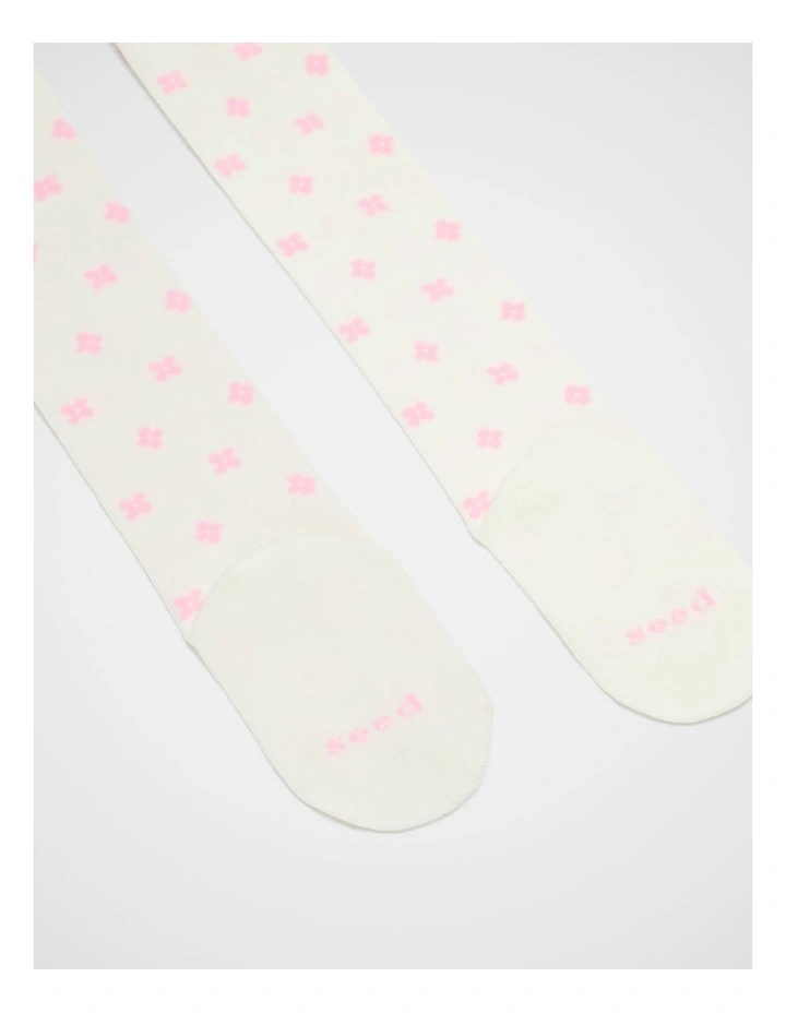 Floral Yardage Tight in Candy Pink image 2