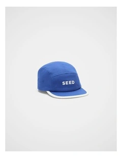 Mini 5 Panel Cap in Cobalt