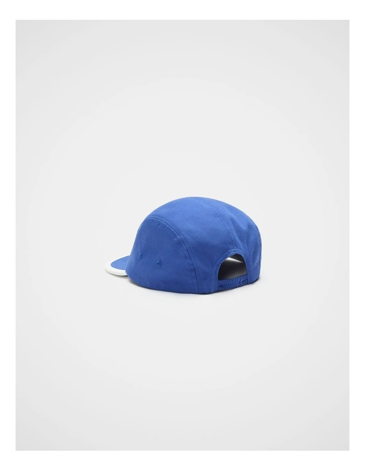 Mini 5 Panel Cap in Cobalt image 2