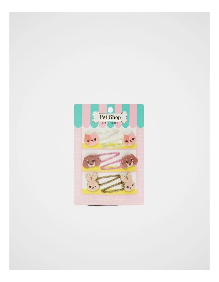 Pet Shop Hair Set in Multi image 1