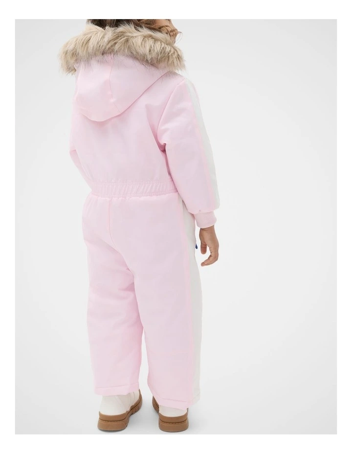 Retro Snowsuit in Pink Lemonade image 2