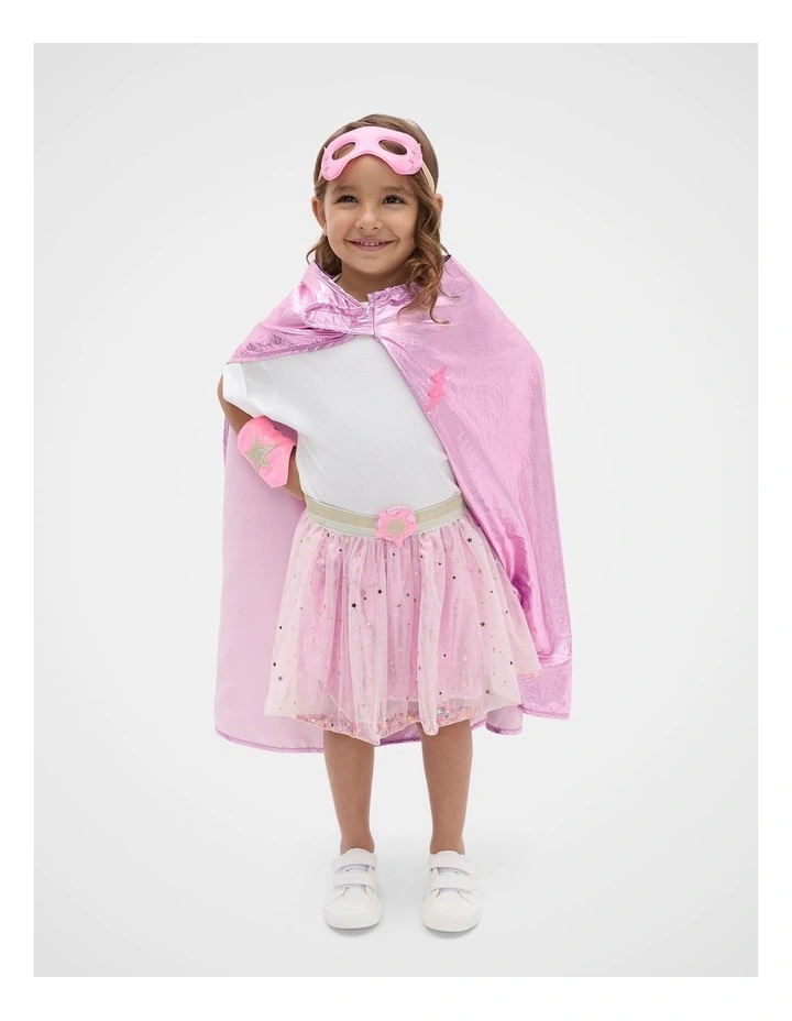 Superhero Tutu Set in Multi image 4