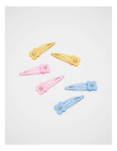 Felt Flower Multi Snap Pack in Pink Lemonade