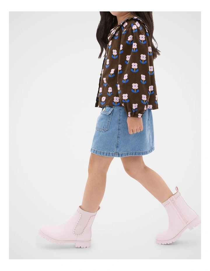 Scallop Boots in Pink Lemonade image 2