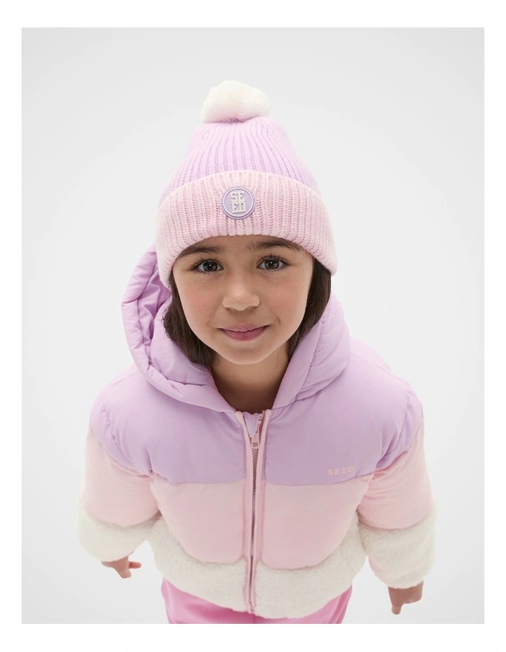 Rib Colourblock Beanie image 2
