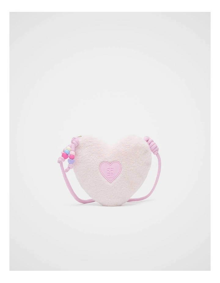 Faux Fur Heart Bag image 1