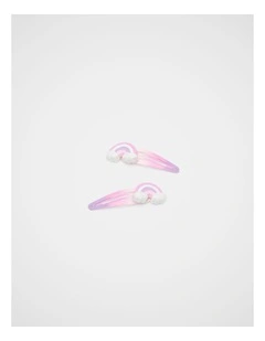 Ombre Rainbow Snaps in Multi
