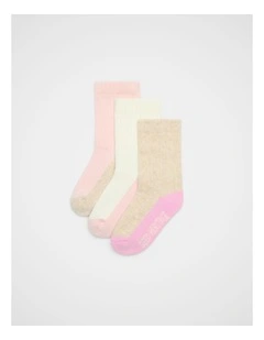 Sport Contrast Sock 3 Pack