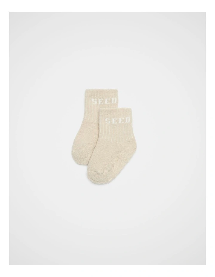 Baby Terry Logo Sock image 1