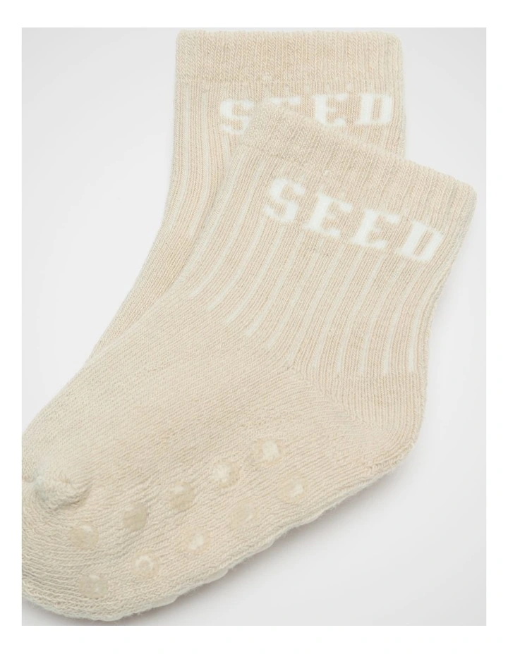 Baby Terry Logo Sock image 2