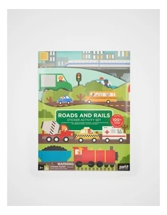 Roads and Rails Sticker Activity Set