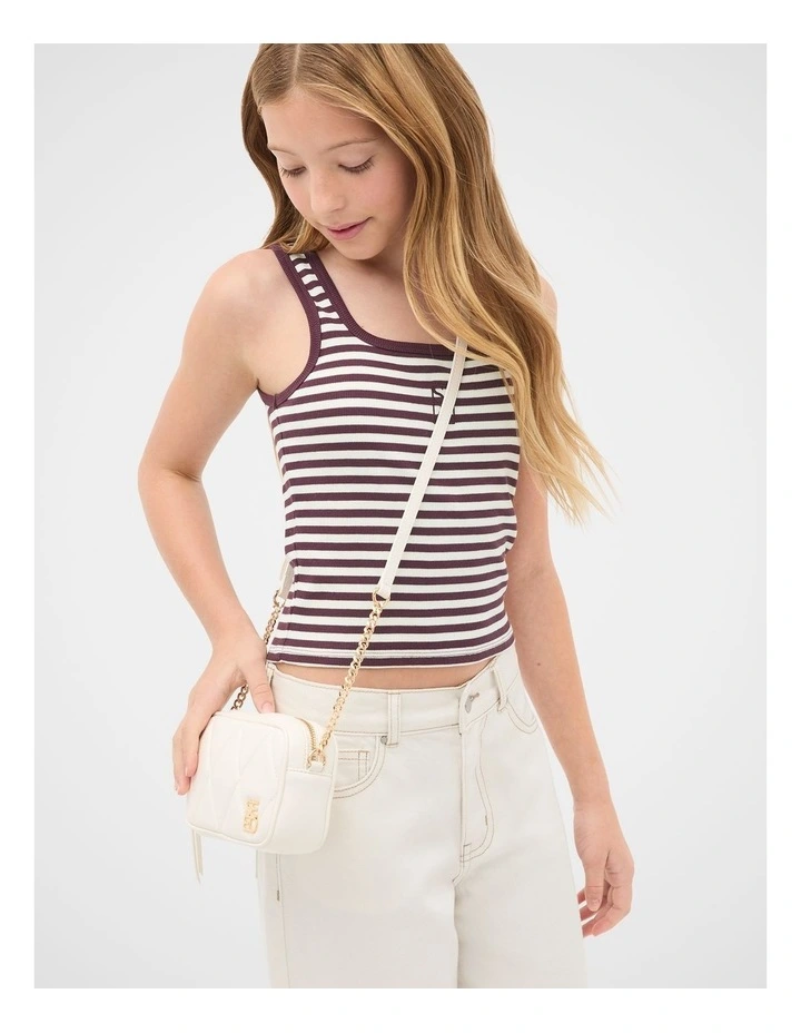 Quilted Cross Body Bag image 2