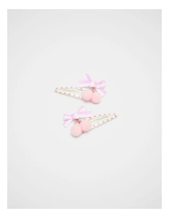 Cherry Pom Pom Snaps
