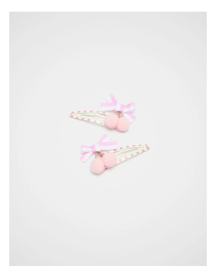 Cherry Pom Pom Snaps image 1