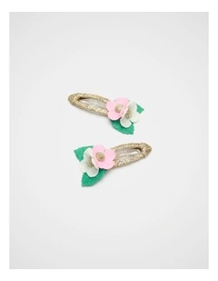 Felt Flower Snaps
