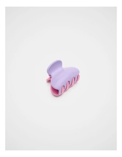 Colourblock Claw Clip