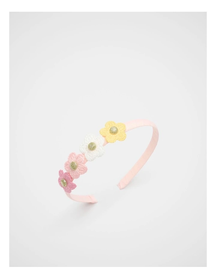 Crochet Flower Headband image 1