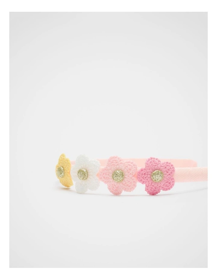 Crochet Flower Headband image 2