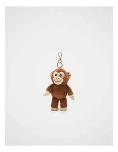 Monkey Bag Charm in Caramel
