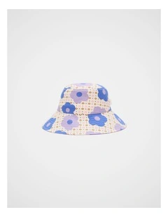 Floral Brimmed Hat