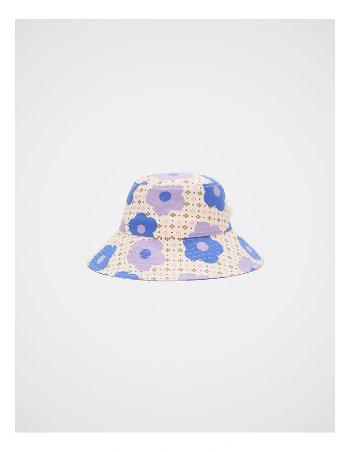 Floral Brimmed Hat image 1