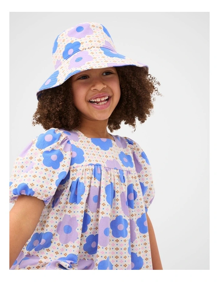 Floral Brimmed Hat image 2