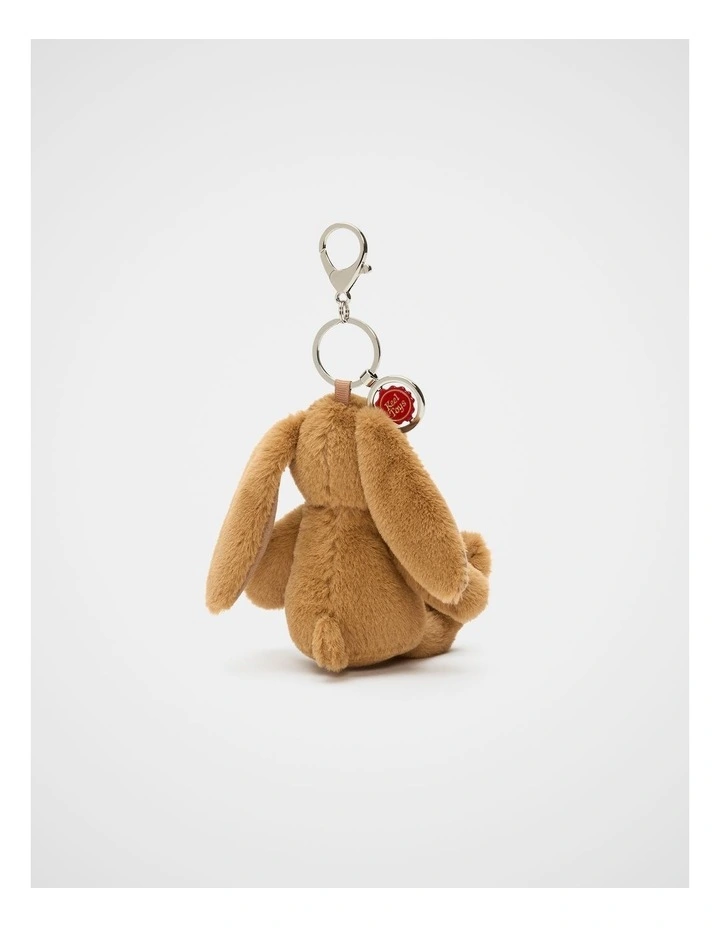 Keeleco Enchanted World Bunny Bag Charm in Brown image 2
