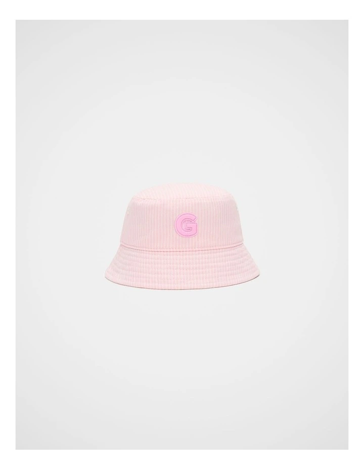 Mini Girls Initial Bucket Hat image 1
