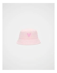 Mini Girls Initial Bucket Hat