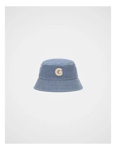 Mini Boys Initial Bucket Hat