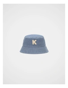 Mini Boys Initial Bucket Hat