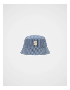 Mini Boys Initial Bucket Hat