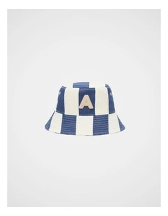 Boys Initial Bucket Hat - A