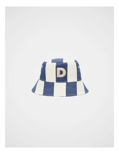 Boys Initial Bucket Hat - D