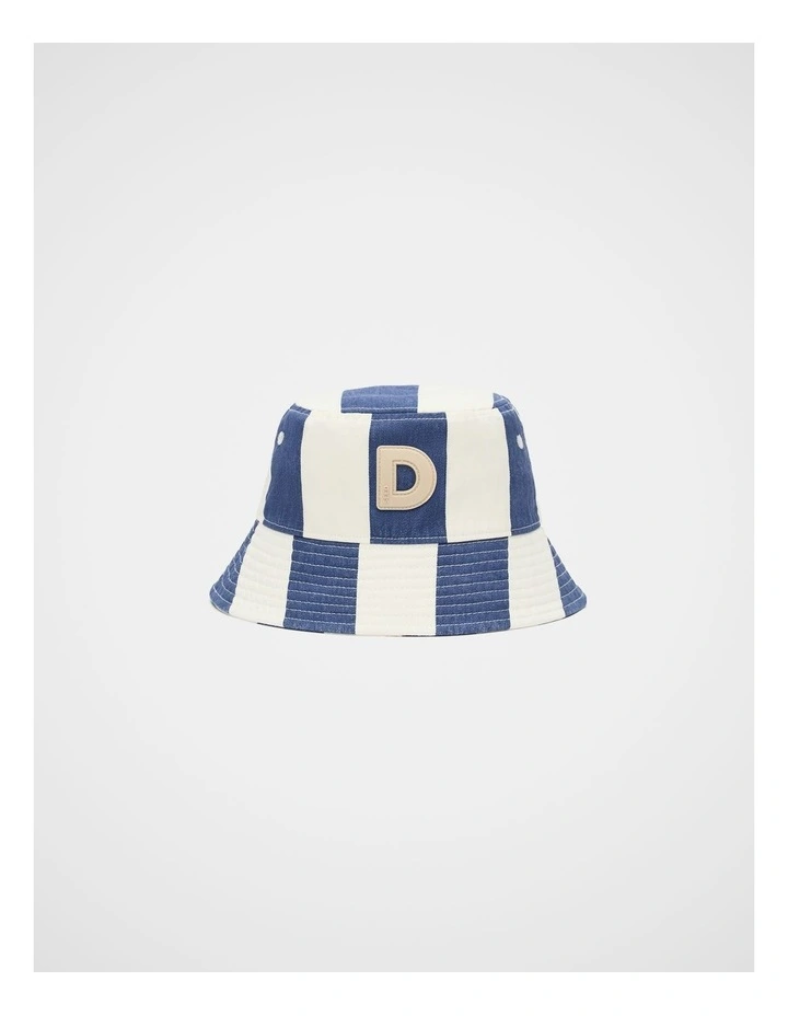 Boys Initial Bucket Hat - D image 1