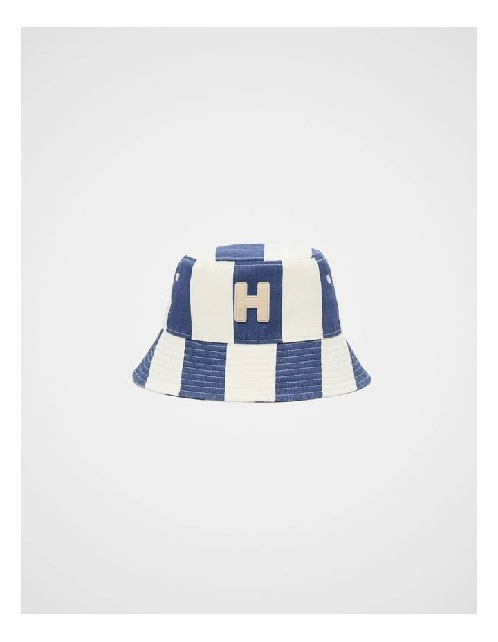 Boys Initial Bucket Hat - H image 1