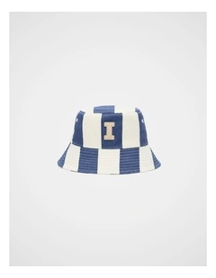 Boys Initial Bucket Hat - I