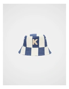 Boys Initial Bucket Hat - K