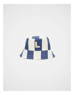 Boys Initial Bucket Hat - L