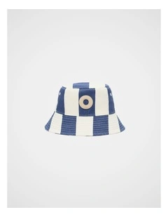Boys Initial Bucket Hat - O