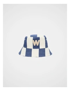 Boys Initial Bucket Hat - W